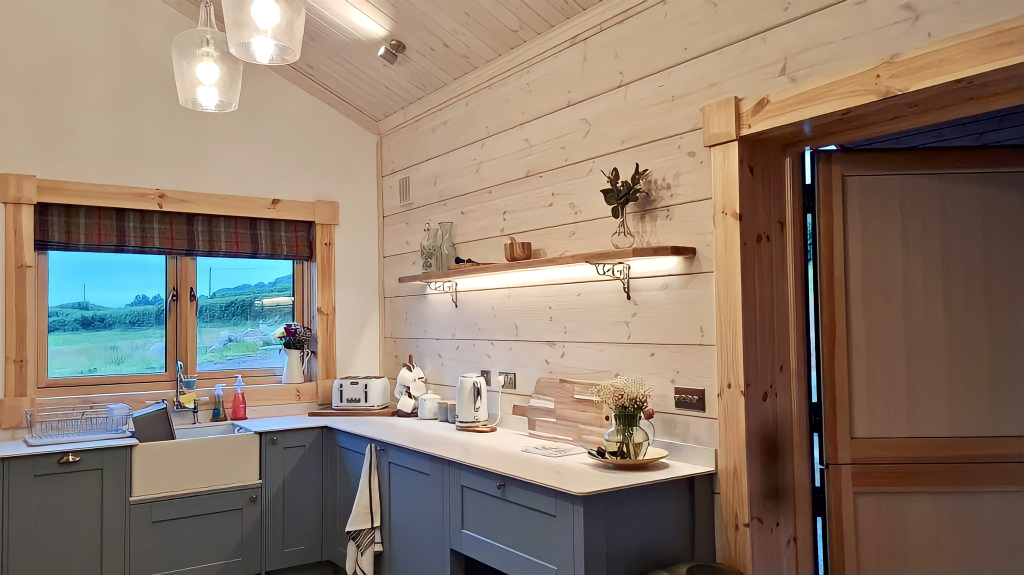 Newport, Wales - Carelian Log Buildings