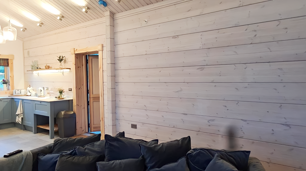 Newport, Wales - Carelian Log Buildings